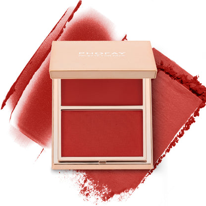 Phofay Double-Take Cream & Powder Blush Duo