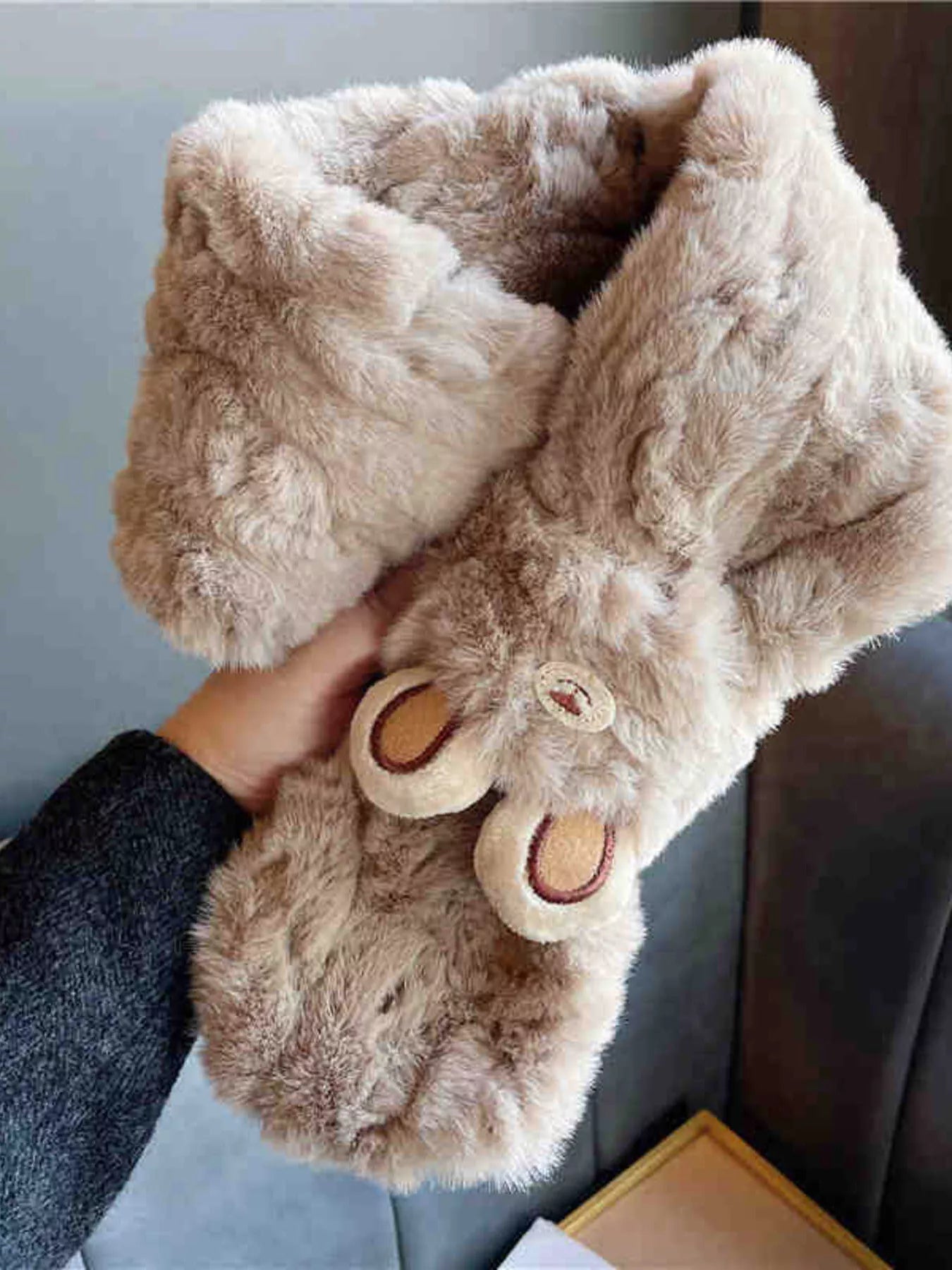 Animal Plush Scarf