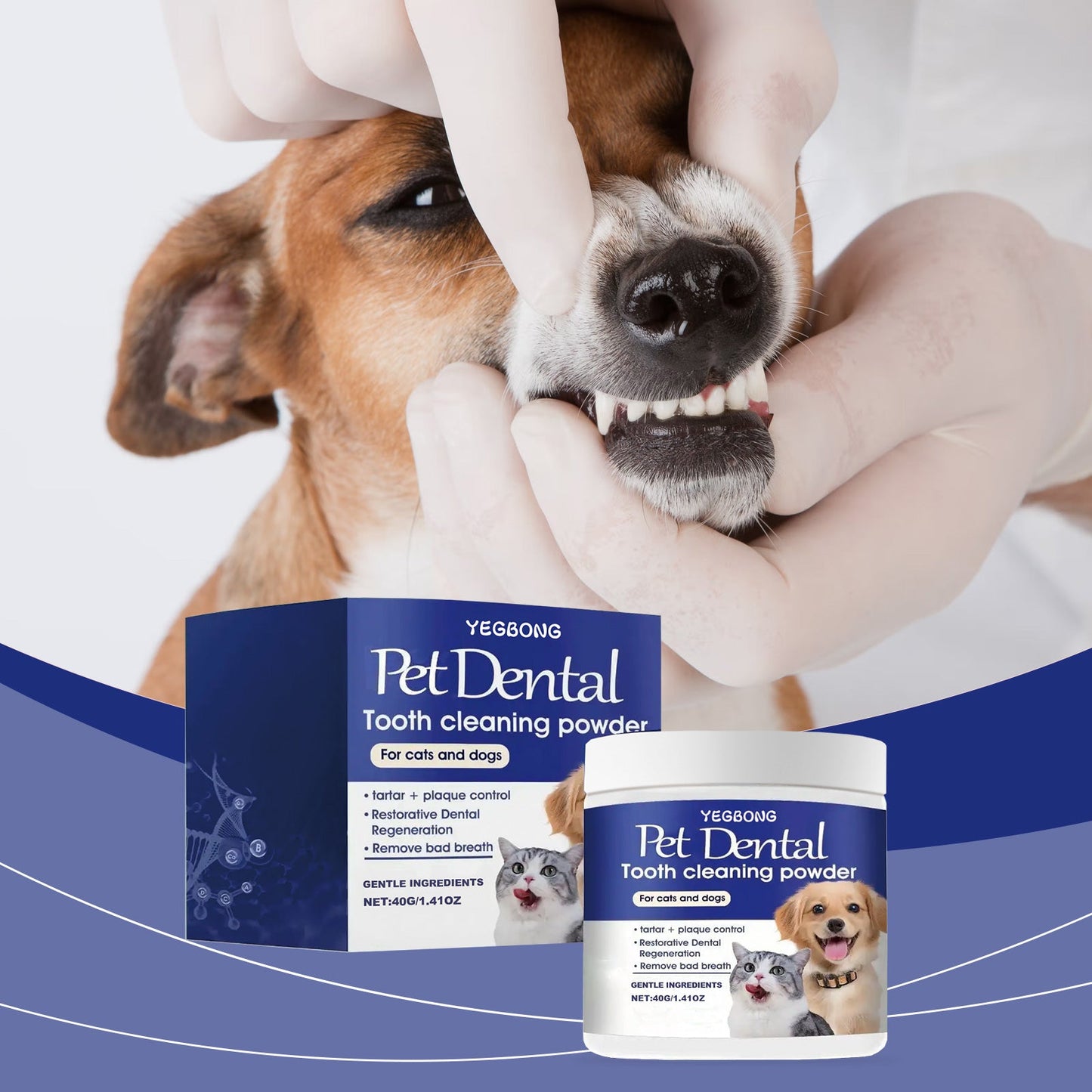 Pet Tooth Cleaning Powder