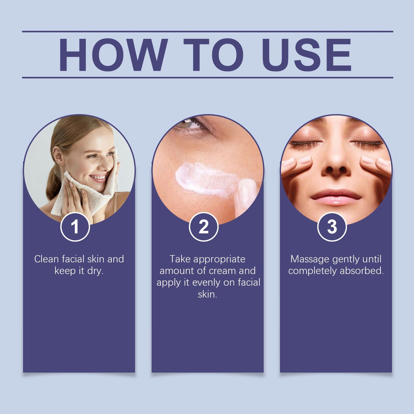 OUHOE Facial Moisturizer, Hydrating And Moisturizing Facial Skin Firming Hydrating And Brightening Repair Cream