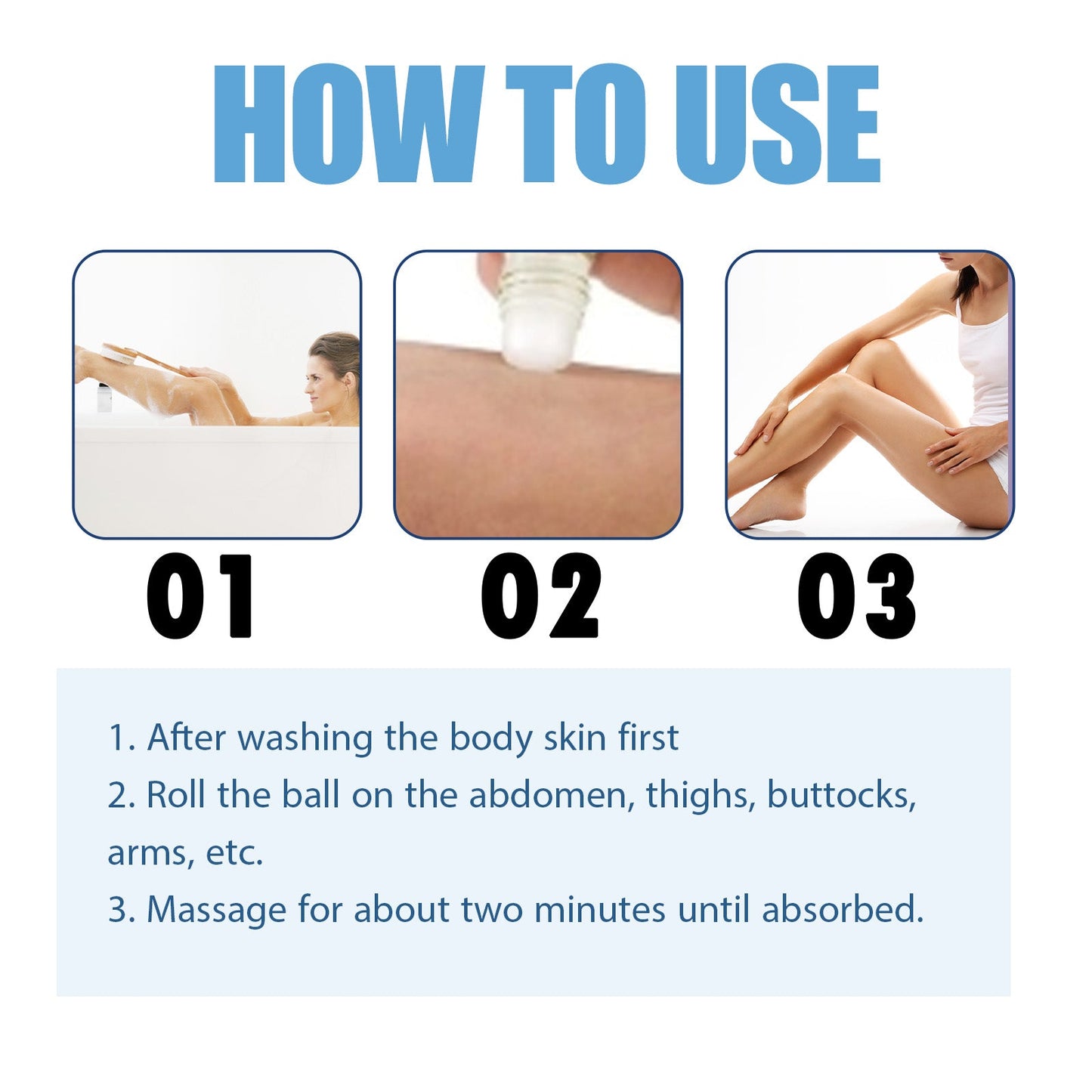OceAura Precise Cool Sculpting Gel, Firming Thigh Muscles Abdominal Fat Shaping Slimming Body Care Ball
