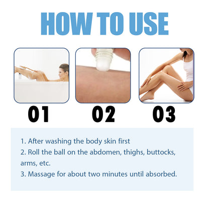 OceAura Precise Cool Sculpting Gel, Firming Thigh Muscles Abdominal Fat Shaping Slimming Body Care Ball