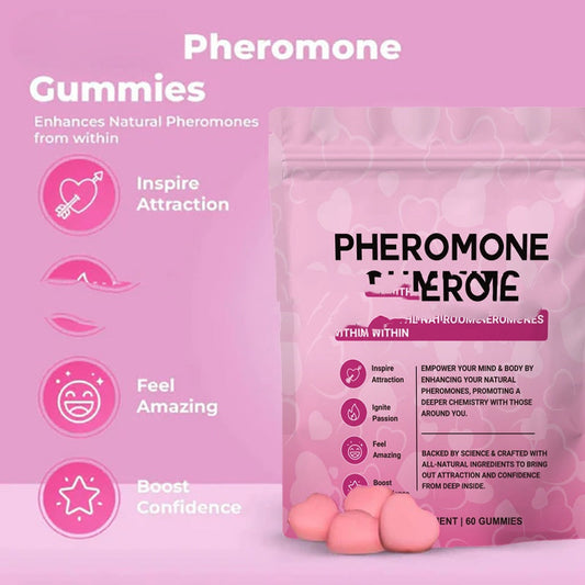 60 Pieces Of Household Edible Pheromone Gummies