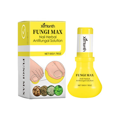 Ximonth Herbal Nail Care Solution Hand, Foot And Nail Cleansing And Repair Bright Nail Thick Toe Care Solution