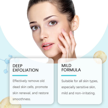 West&Month Facial Exfoliating Essence Gently Cleanses Facial Exfoliating Pores And Smooths Skin