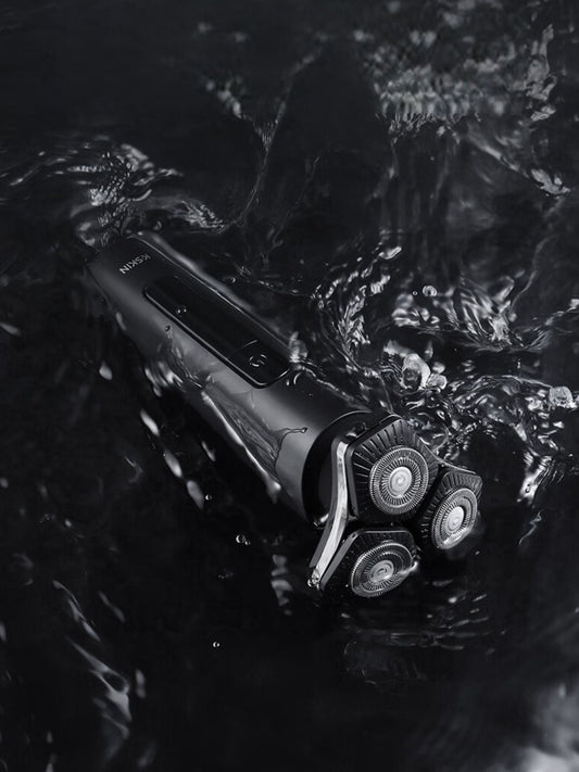 3D Rotary Electric Shaver with LED Display