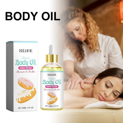EELHOE Body Oil, Skin Moisturizing Delicate Firming Skin Relaxing Body Muscle Massage Essence Oil