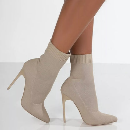 Point Toe Stiletto Boots