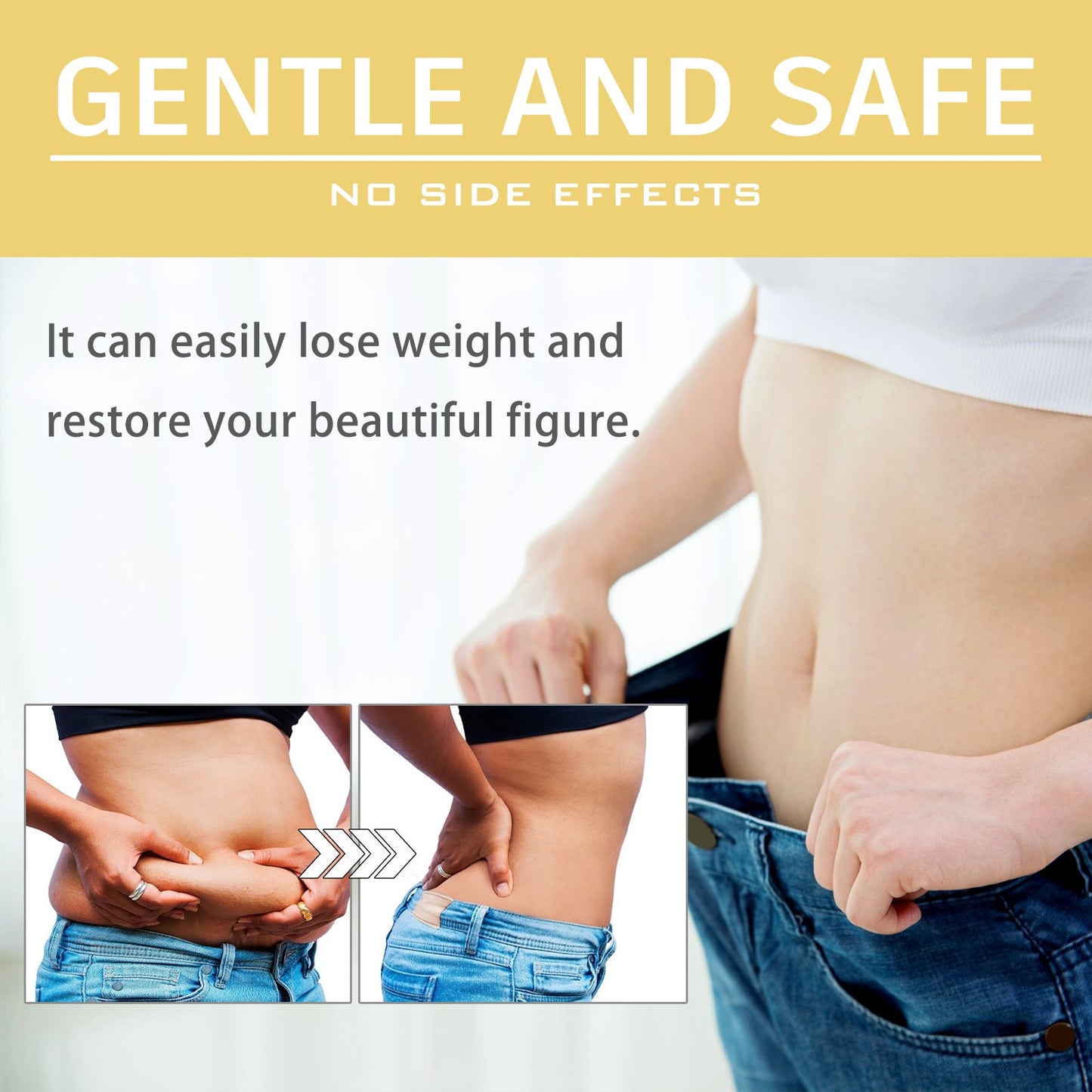 Ximonth Body Sculpting Spray Reduces Swelling, Tightens Abdomen And Tightens Arms And Thighs