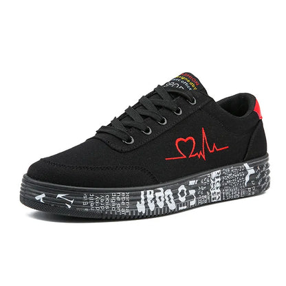 Round Toe Lace Up Platform Sneakers