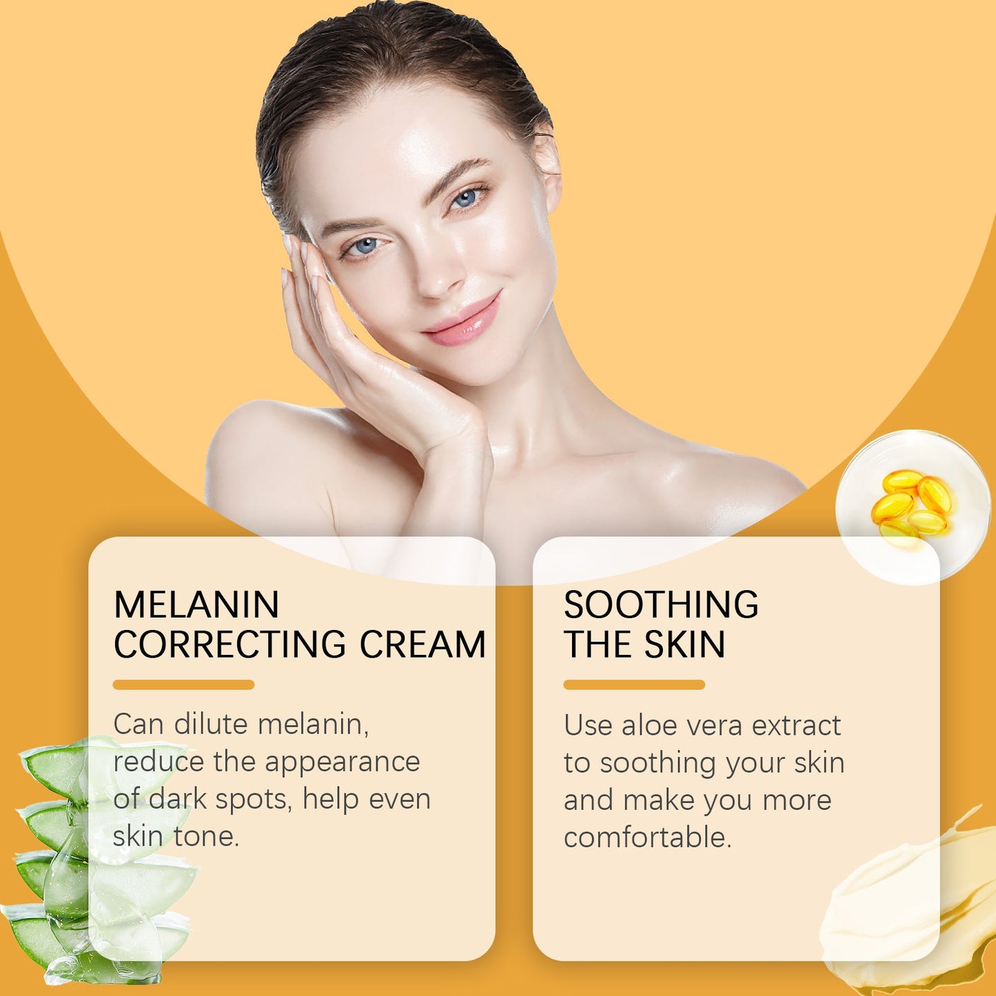 OUHOE Facial Skin Care Stick Repair, Tender, Firming, Brightening, Hydrating And Moisturizing Facial Skin Moisturizing And Beauty Stick