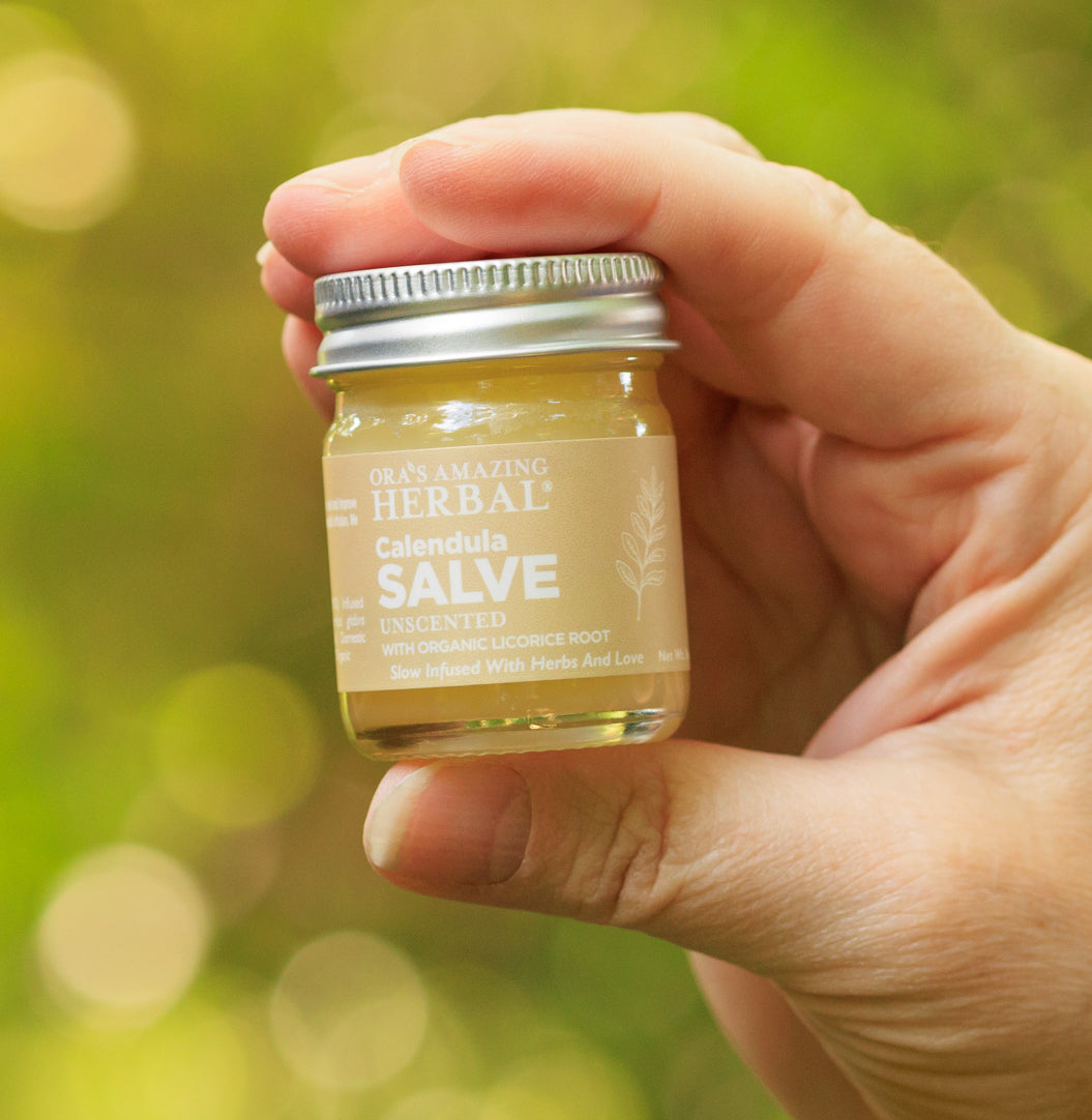 Calendula Salve with Licorice Root and Castor Oil