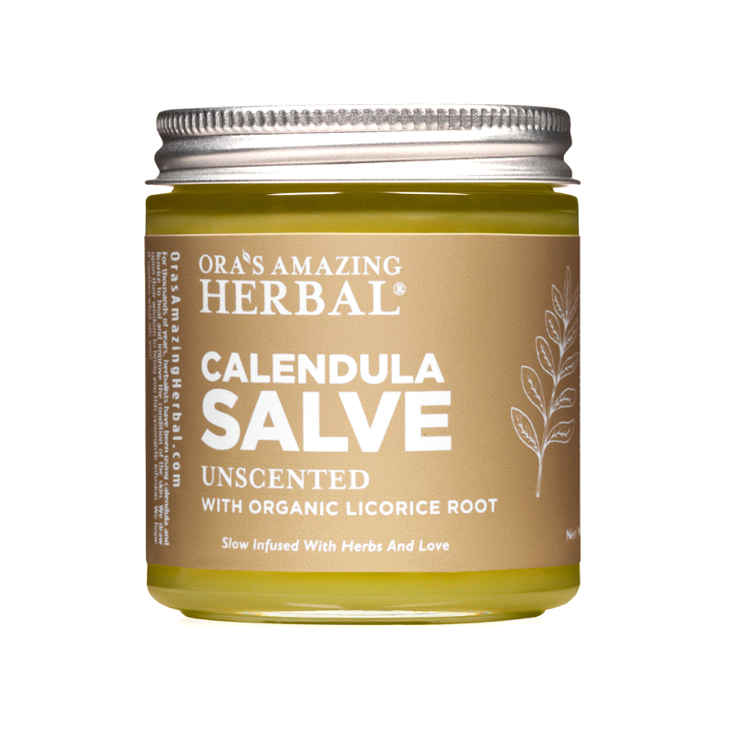 Calendula Salve with Licorice Root and Castor Oil