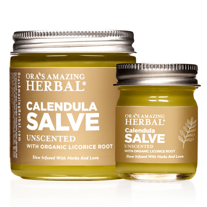 Calendula Salve with Licorice Root and Castor Oil