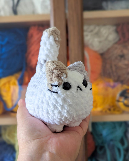 Chubby Calico Loaf Cat Plushie