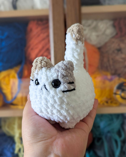 Chubby Calico Loaf Cat Plushie
