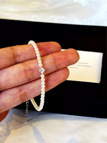 Adjustable Pearl Bracelet