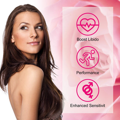 Body Beauties Pleasures Peak Secret Drops, Maca Root & Tribulus Extract Oral Support Drops For Women, Intimate Comfort & Passion Supplement, 30ml