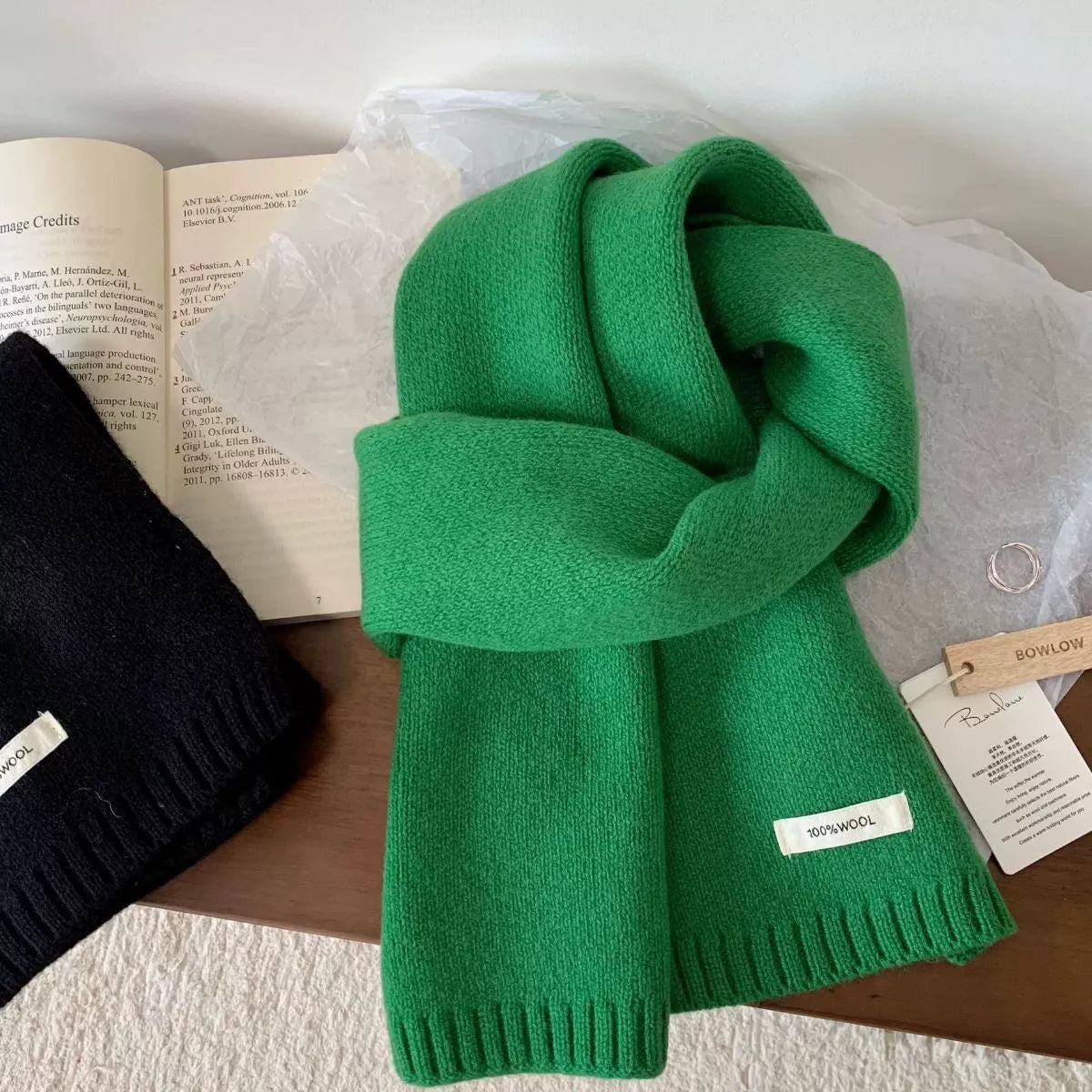 Warm Knitted Scarf