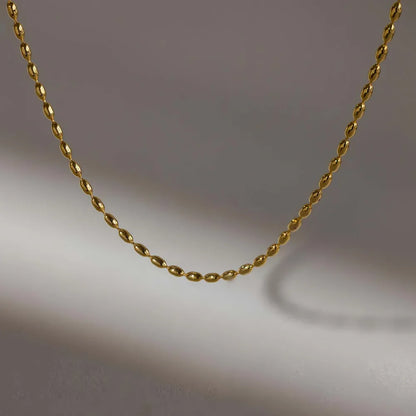Titanium Steel Beaded Necklace