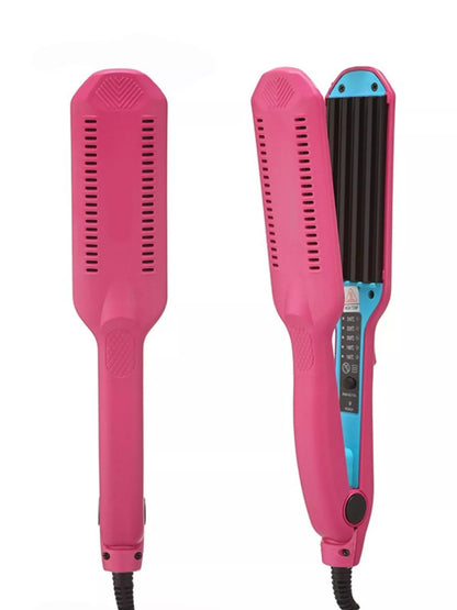 2-in-1 Curling & Straightening Iron