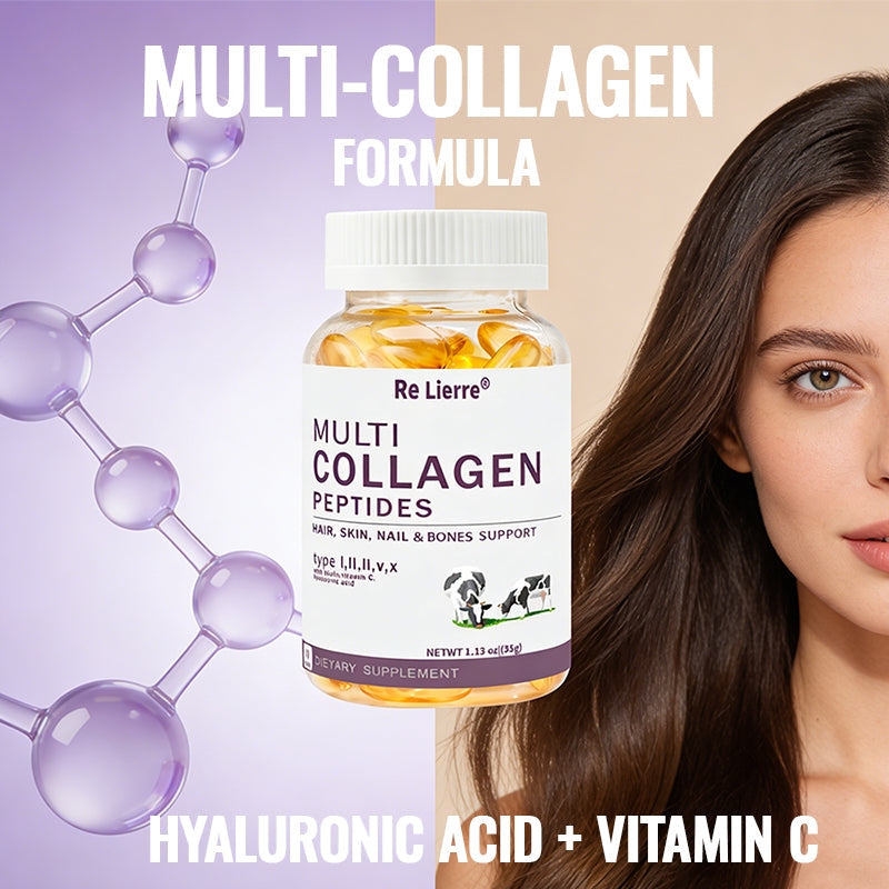Multi-source Collagen Peptide Soft Capsules