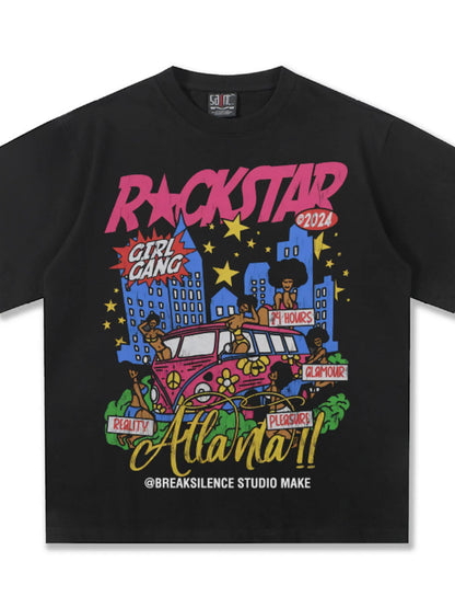 Men's Rockstar Graphic Short Sleeve T-Shirt