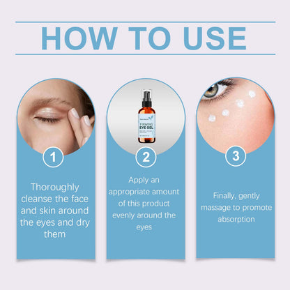 West&Month Eye Care Gel, Tightens Eye Skin, Moisturizes And Reduces Fine Lines Around Eyes Eye Gel