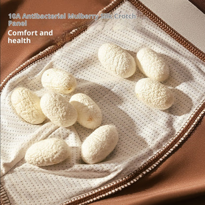 Men's Satin Light Luxury Ice Silk Underwear Summer Breathable Boxers Shorts New Boxers