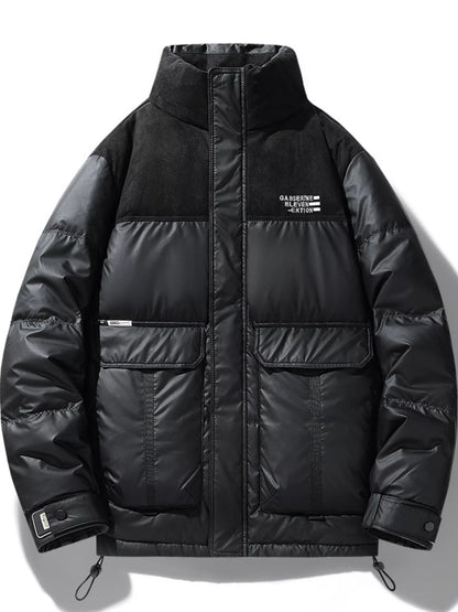 Men's Plus Size Urban Style Padded Coat