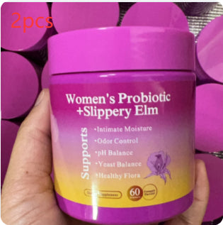 60 Pineapple Flavor Female Probiotic Gummies