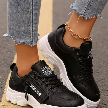 Lace Up Round Toe Athletic