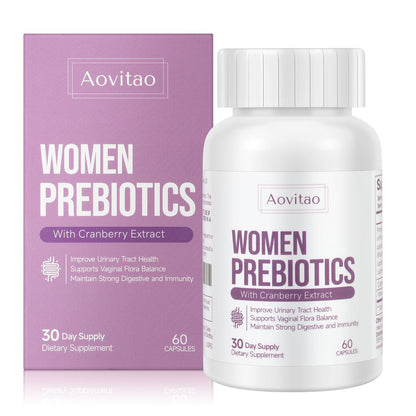 Vaginal Probiotics for Women pH Balance & Digestive & Urinary Support 60 Billion CFU Probiotic Supplement | 60 Capsules