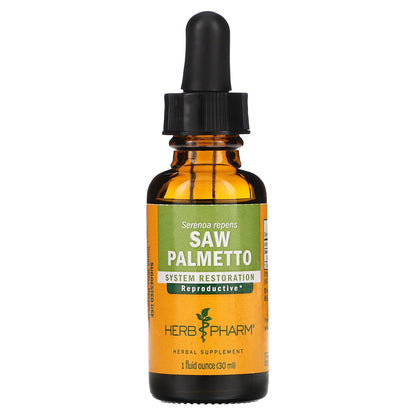 Herb Pharm Organic Saw Palmetto Berry Extract - 1 Fl Oz