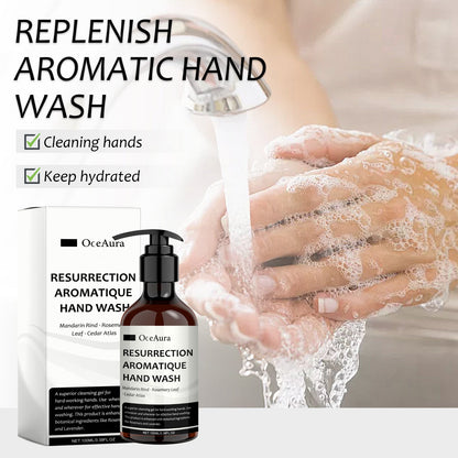 OceAura Aromatic Hand Sanitizer, Perfumed Perfumed Perfumed Hand Deep Cleansing And Gentle Hand Sanitizer