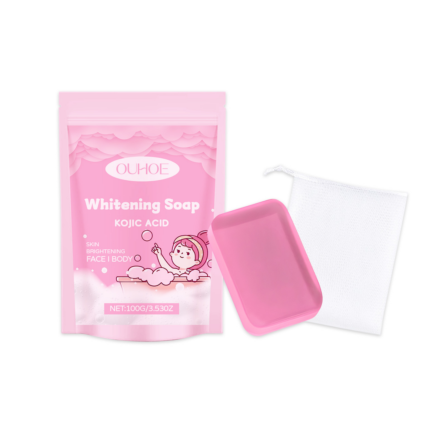 OUHOE Skin Care Bath Soap, Nourishing, Hydrating, Hydrating, Tender And Gentle Cleansing Rich Foam Bath Soap