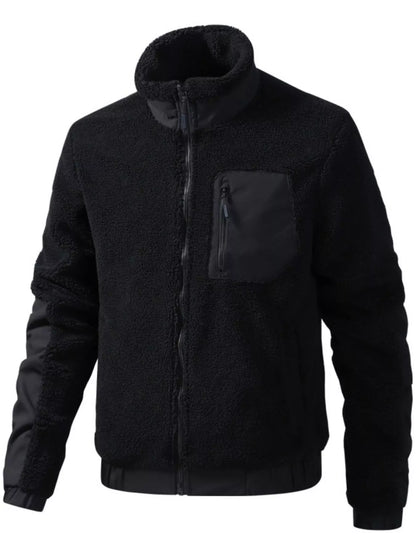 Men's Sherpa Fleece Zip-Up Jacket