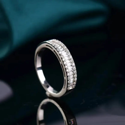 Moissanite 925 Sterling Silver Ring