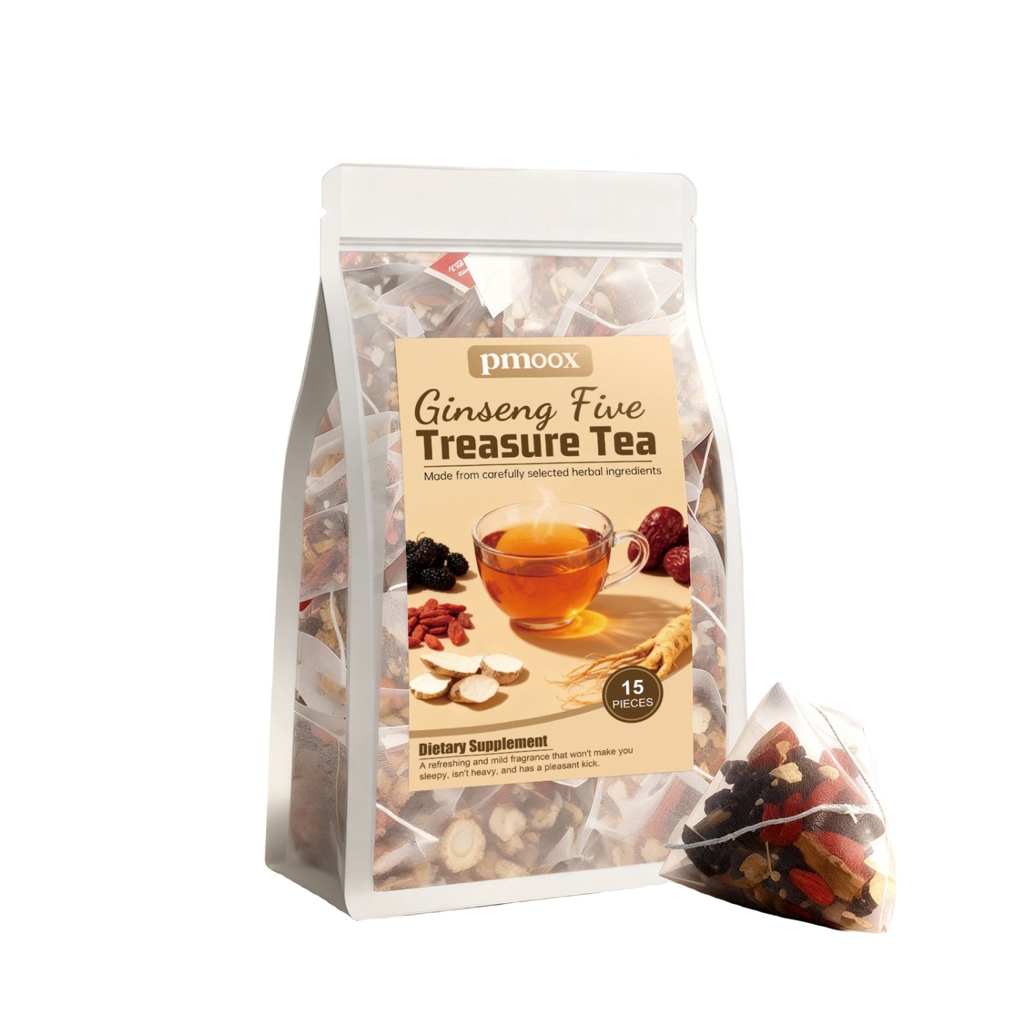 Ginseng Five Treasure Tea