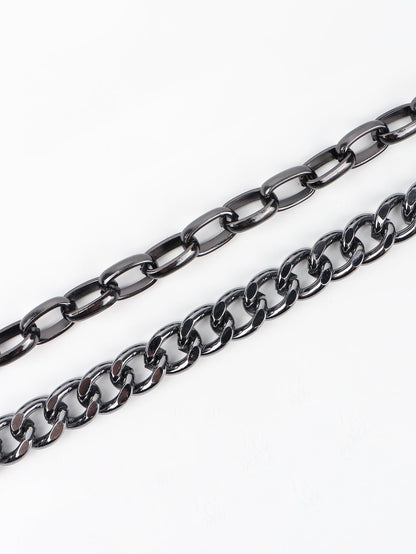 Punk Aluminium Chain Belt