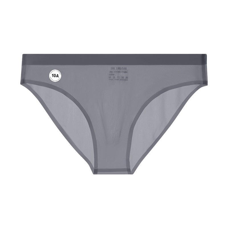 SpringSummer Jelly Mask Transparent 10A Antibacterial Mens Seamless Briefs