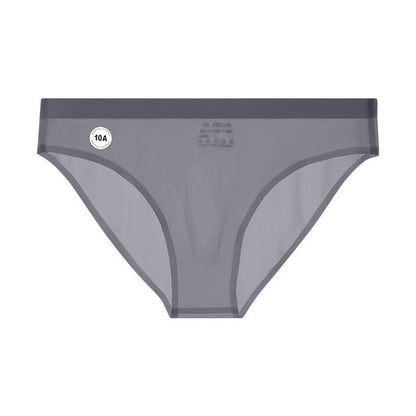 SpringSummer Jelly Mask Transparent 10A Antibacterial Mens Seamless Briefs