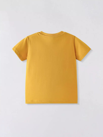 Children's Tiger Graphic Short Sleeve T-Shirt
