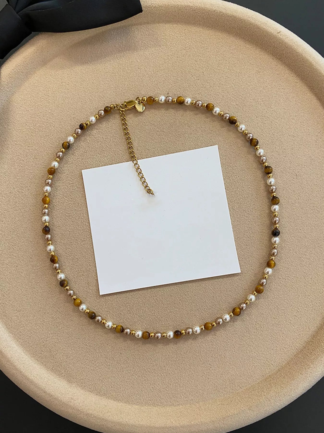 Tiger Eye Adjustable Necklace