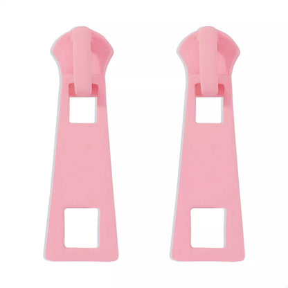 Colorful Zipper Drop Earrings