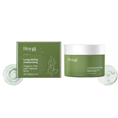 Hoygi Green Orange Scrub