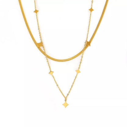 18K Gold-Plated Minimalist Necklace