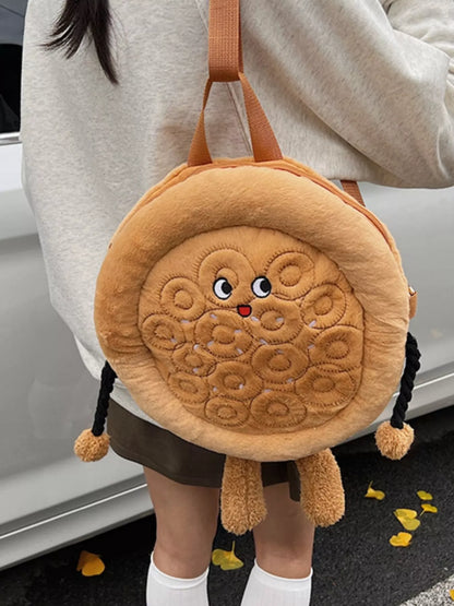 Cartoon Plush Backpack Bag