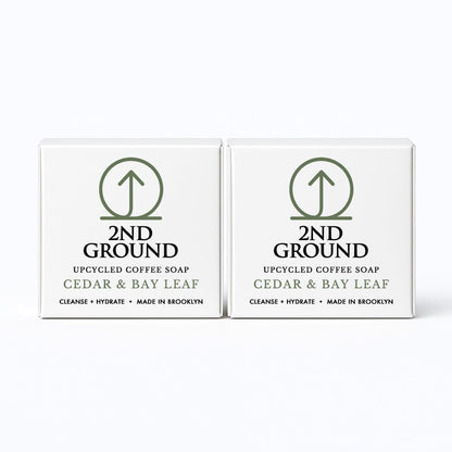 Double Shot - 2 Pack of Upcycled Coffee Soaps