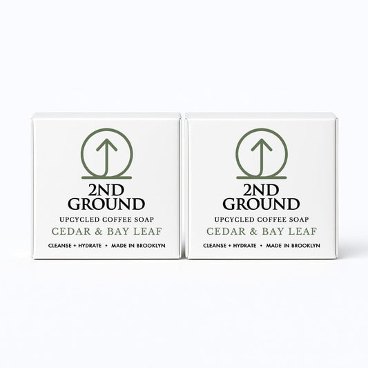Double Shot - 2 Pack of Upcycled Coffee Soaps